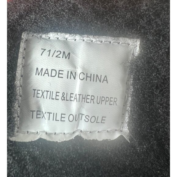 Talbots Jilly Hike Black & Ivory Plaid Lace-Up Ankle Boots Faux Size 7.5M - Picture 4 of 12